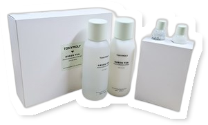 토니모리 그린티 수분 2종 세트, 가볍게 수분 채우고 싶을 때 딱인 기초템